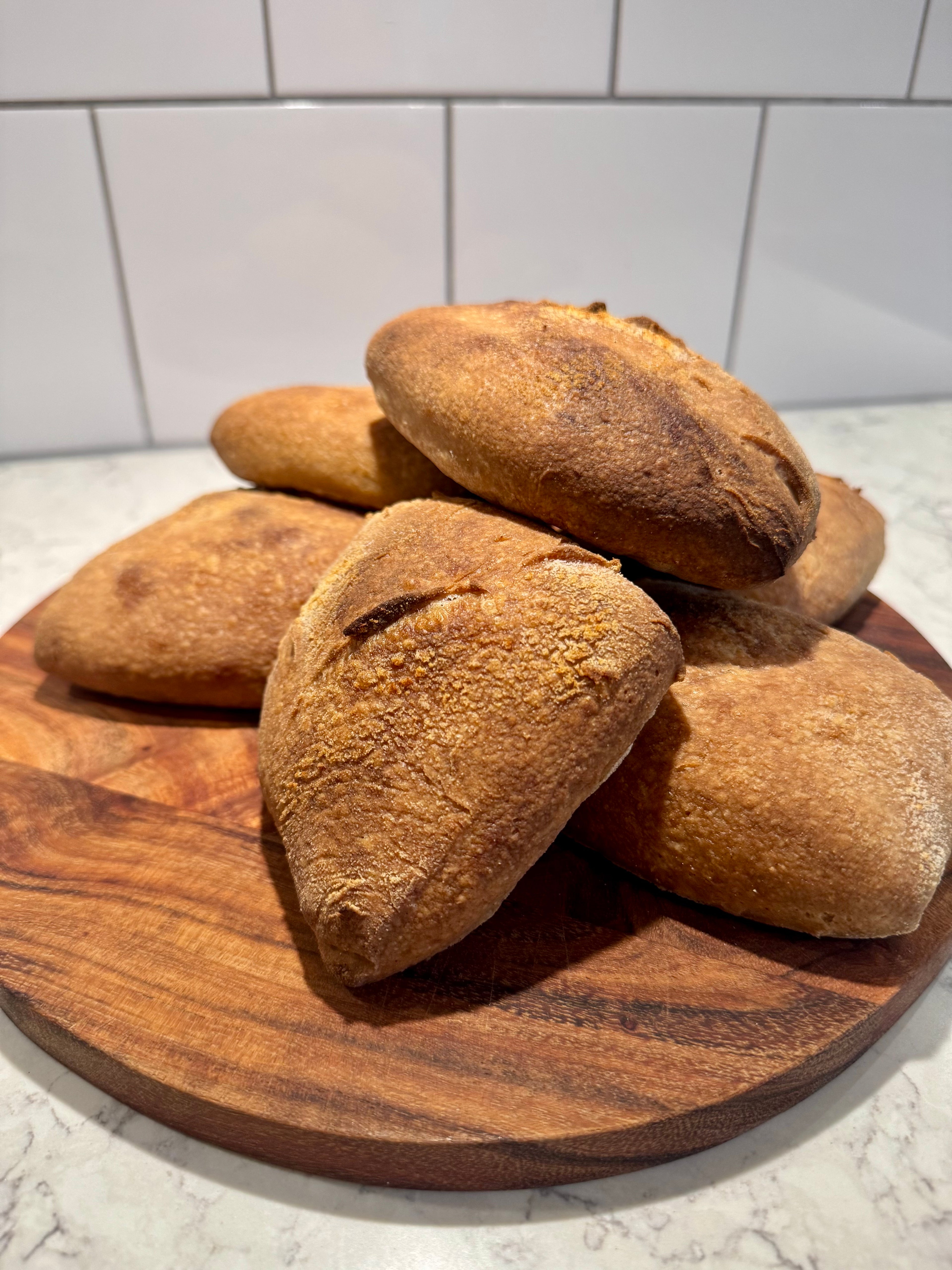 Surdegsciabatta (påse om 4 styck)