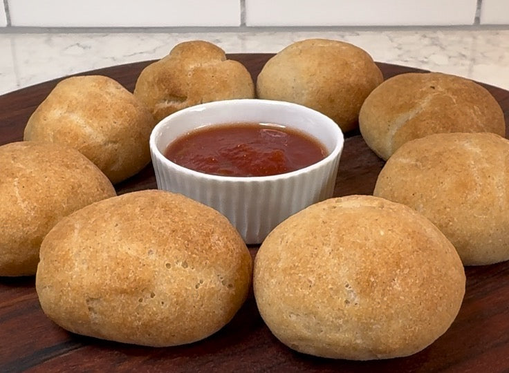 GF "Pizza Express" Dough Balls